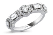 0.81 Karat Baguette Diamond Ring