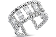 0.42 Karat Baguette Diamond Ring
