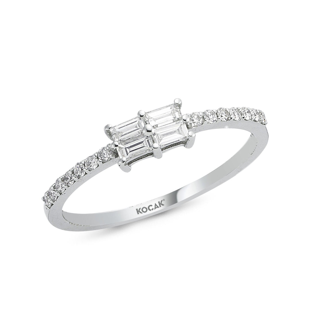 0.30 Karat Baguette Diamond Ring