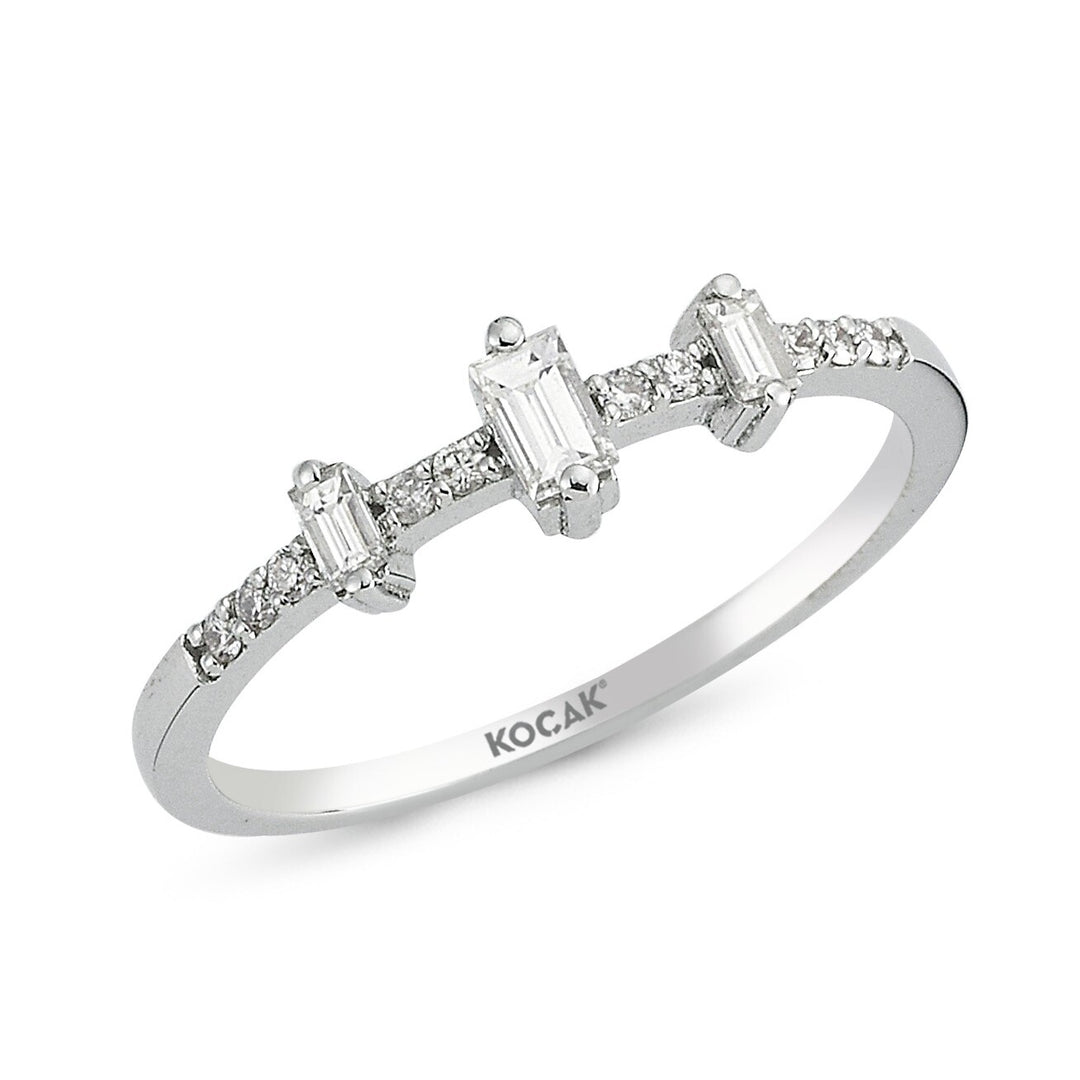 0.25 Karat Baguette Diamond Ring