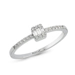 Load image into Gallery viewer, 0.20 Karat Baguette Diamond Ring