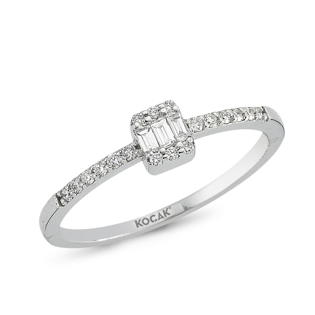 0.20 Karat Baguette Diamond Ring