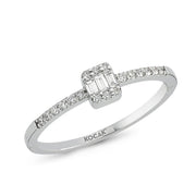 0.20 Karat Baguette Diamond Ring