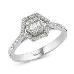 Load image into Gallery viewer, 0.27 Karat Baguette Diamond Ring