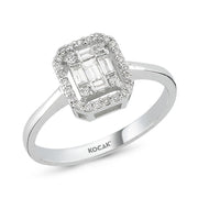0.24 Karat Baguette Diamond Ring