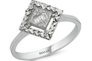 0.09 Karat Baguette Diamond Ring