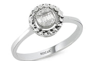 0.10 Karat Baguette Diamond Ring