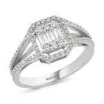 Load image into Gallery viewer, 0.44 Karat Baguette Diamond Ring