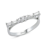 Load image into Gallery viewer, 0.22 Karat Baguette Diamond Ring