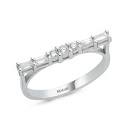 0.22 Karat Baguette Diamond Ring