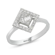 0.33 Karat Baguette Diamond Ring
