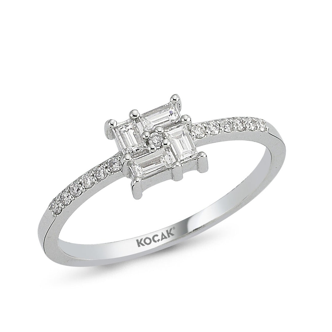 0.35 Karat Baguette Diamond Ring