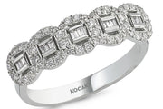 0.43 Karat Baguette Diamond Ring