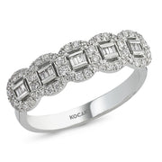 0.43 Karat Baguette Diamond Ring