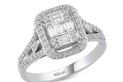 0.51 Karat Baguette Diamond Ring