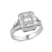 0.60 Karat Baguette Diamond Ring