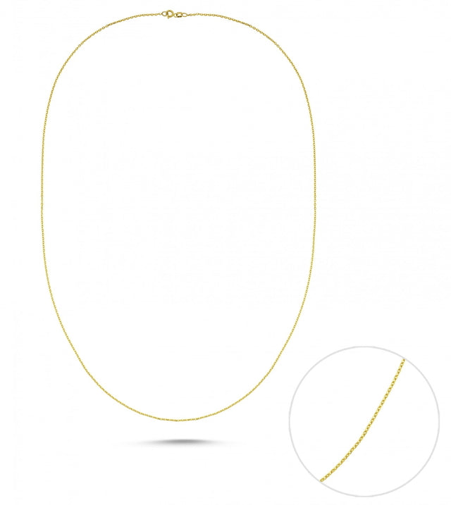 14ct Yellow Gold Chain Necklace
