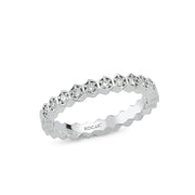 0.17 Karat Half Eternity Diamond Ring