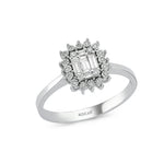 Load image into Gallery viewer, 0.25 Karat Baguette Stone Set Diamond Ring