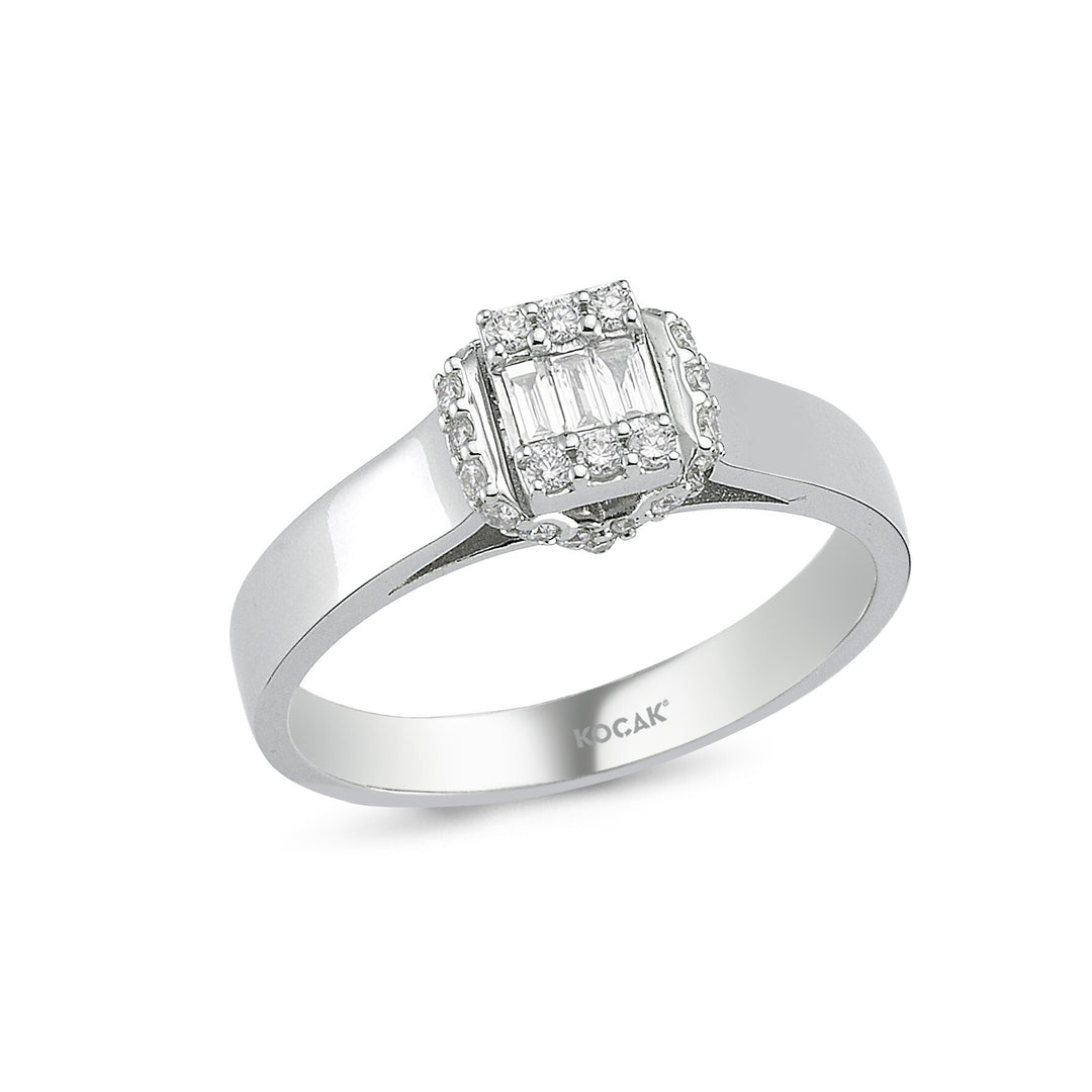 0.25 Karat Baguette Diamond Ring