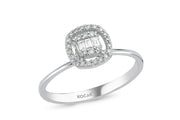 0.25 Karat Baguette Diamond Ring