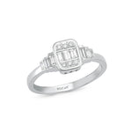 Load image into Gallery viewer, 0.38 Karat Baguette Diamond Ring