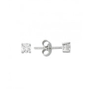 0.46 Karat Diamond Solitaire Earrings