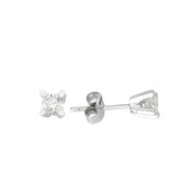 0.50 Karat Diamond Solitaire Earrings