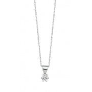 0.19 Karat GH VS Diamond Solitaire Necklace