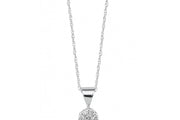 0.17 Karat GH VS/S Diamond Necklace