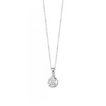 Load image into Gallery viewer, 0.19 Karat Diamond Solitaire Necklace