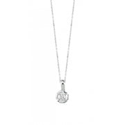 0.19 Karat Diamond Solitaire Necklace
