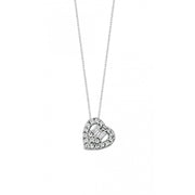 0.06 Karat Baguette Diamond Kalp Necklace