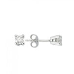 Load image into Gallery viewer, 0.61 Karat Diamond Solitaire Earrings