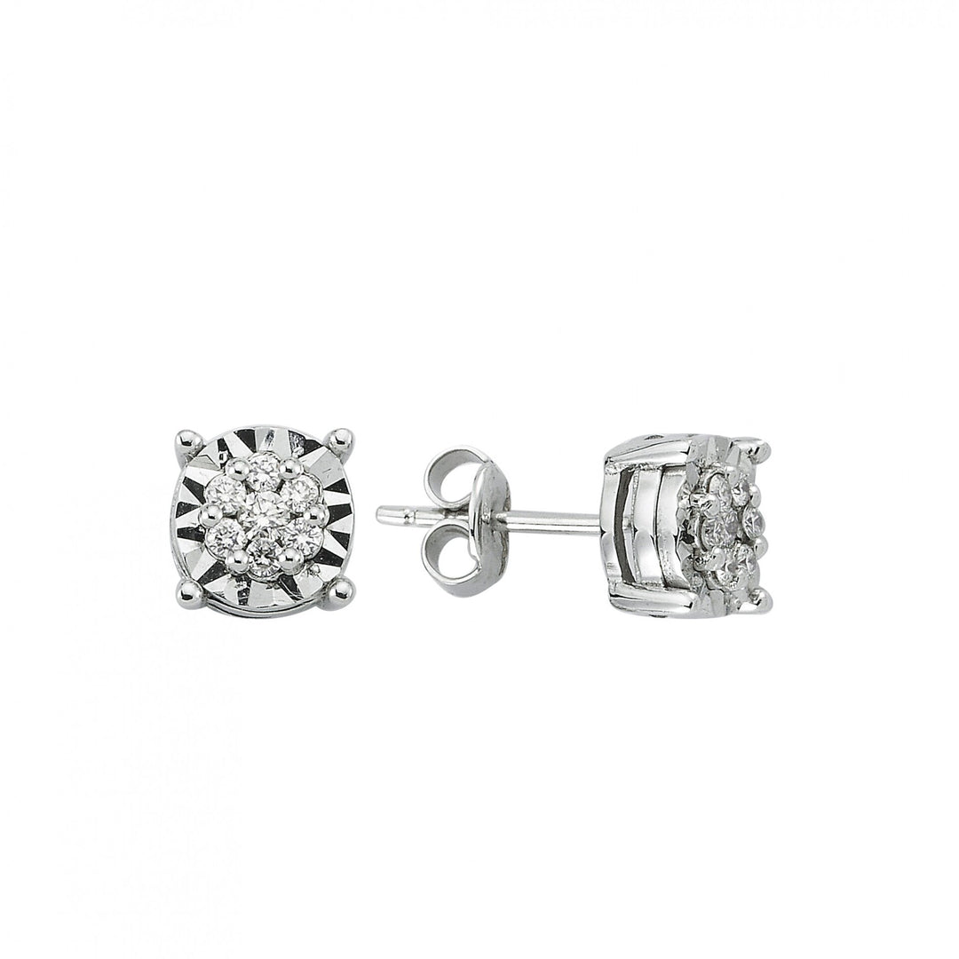 0.23 Karat GH VS/SI Diamond Earrings