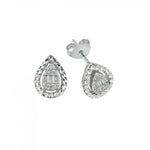 Load image into Gallery viewer, 0.18 Karat Baguette Diamond Earrings