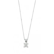 0.31 Karat Diamond Solitaire Necklace
