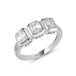 Load image into Gallery viewer, 0.46 Karat Baguette Diamond Ring