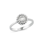 Load image into Gallery viewer, 0.10 Karat Baguette Diamond Ring