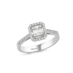 Load image into Gallery viewer, 0.28 Karat Baguette Diamond Ring