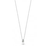 Load image into Gallery viewer, 0.01 Karat Diamond Solitaire Necklace