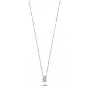 0.01 Karat Diamond Solitaire Necklace
