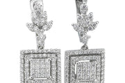 0.83 Karat GH VS/SI Diamond Earrings