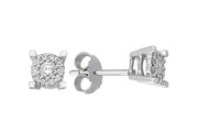 0.27 Karat Diamond Earrings