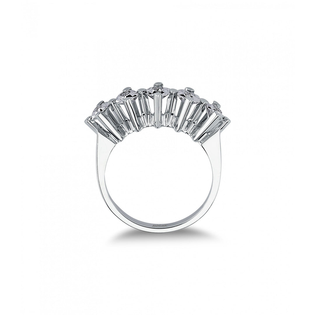 0.25 Karat GH SI Five Stone Diamond Ring