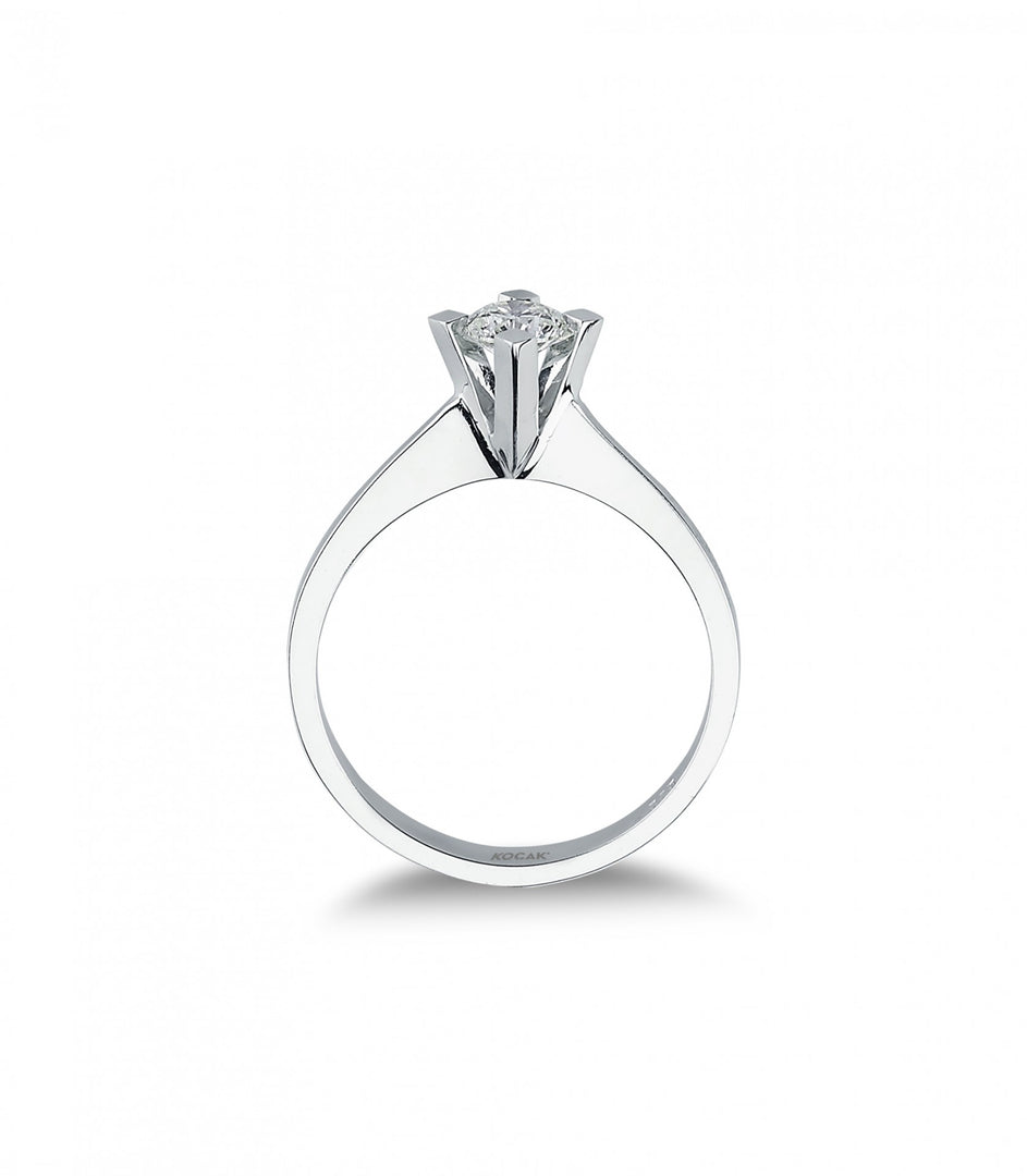 0.20 Karat EF SI Solitaire Diamond Ring