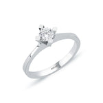 Load image into Gallery viewer, 0.20 Karat EF SI Solitaire Diamond Ring