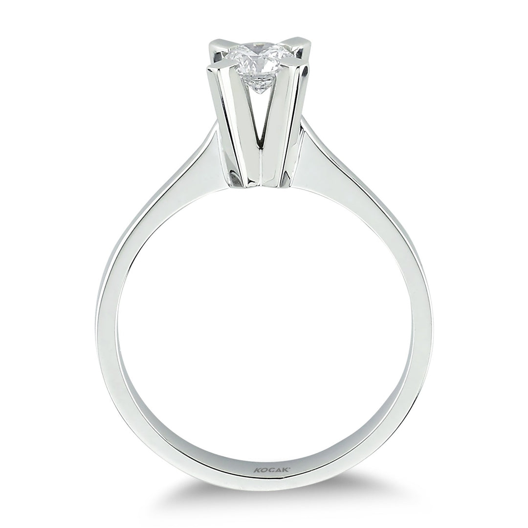 0.30 Karat EF SI Solitaire Diamond Ring