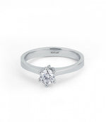 Load image into Gallery viewer, 0.30 Karat EF SI Solitaire Diamond Ring