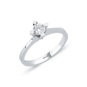 0.30 Karat EF SI Solitaire Diamond Ring